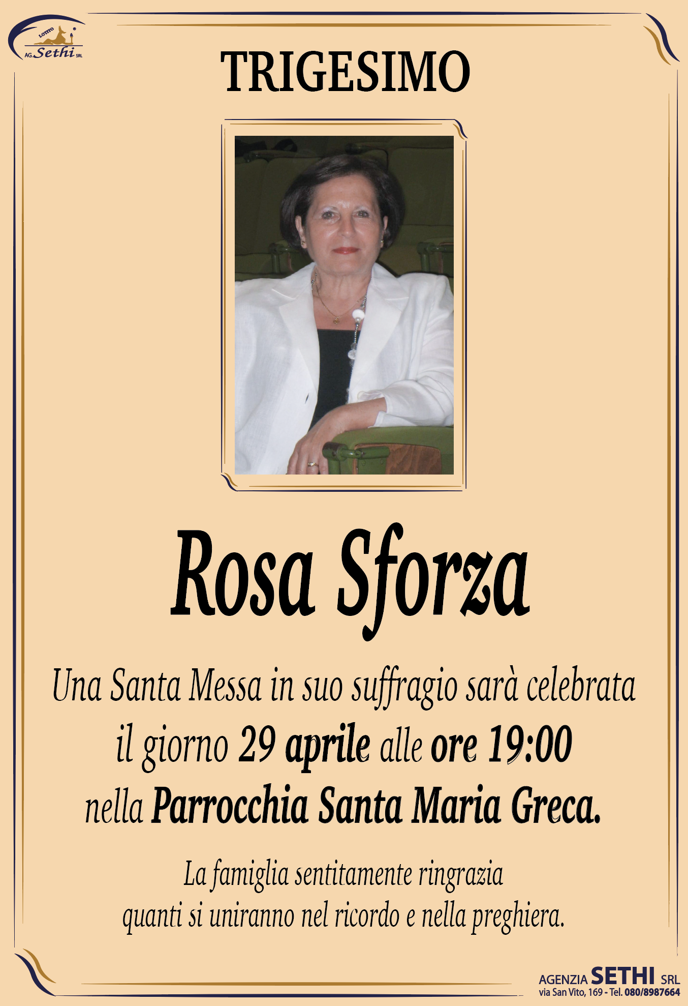 Trigesimo Rosa Sforza
