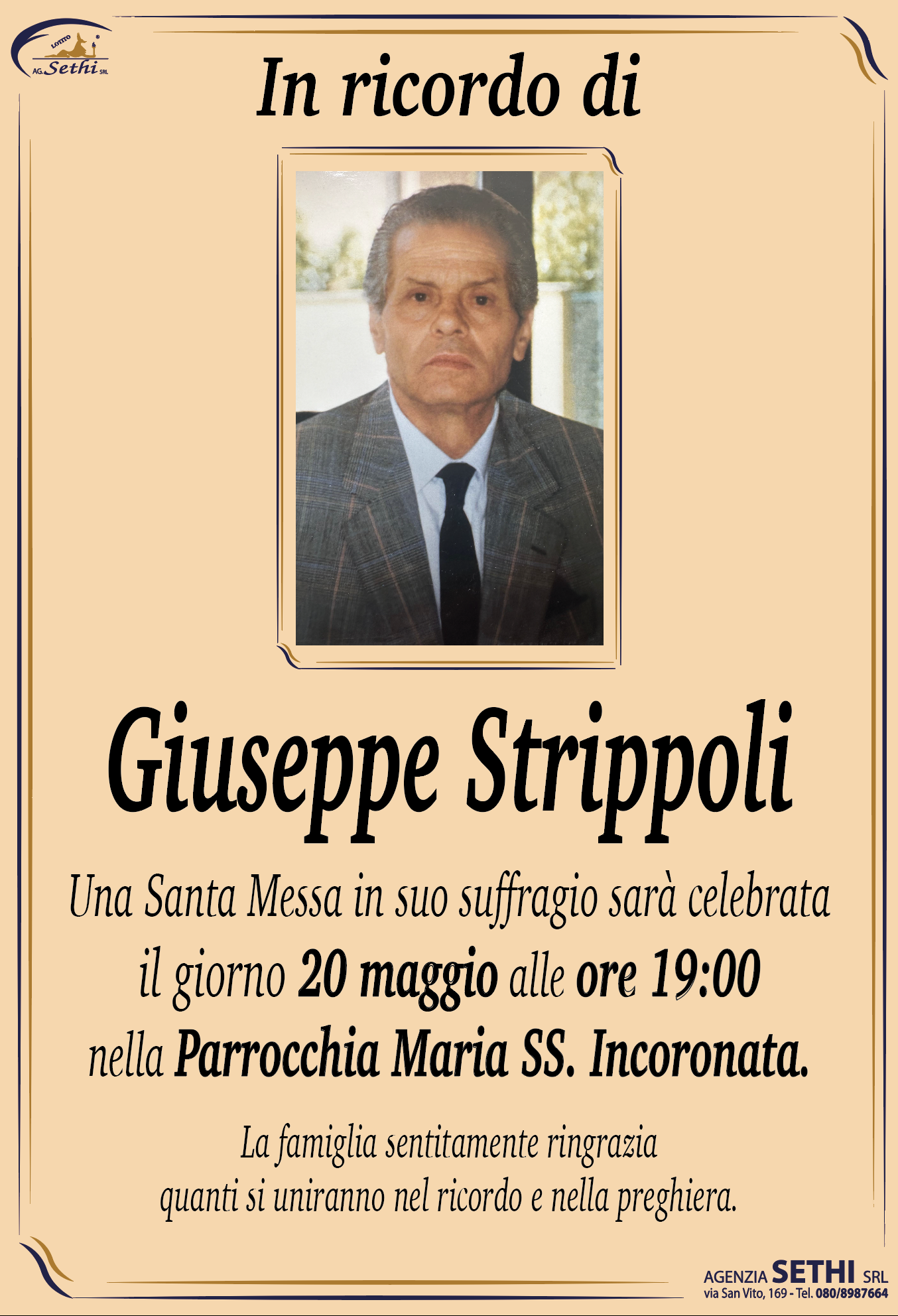 Commemorazione Giuseppe Strippoli