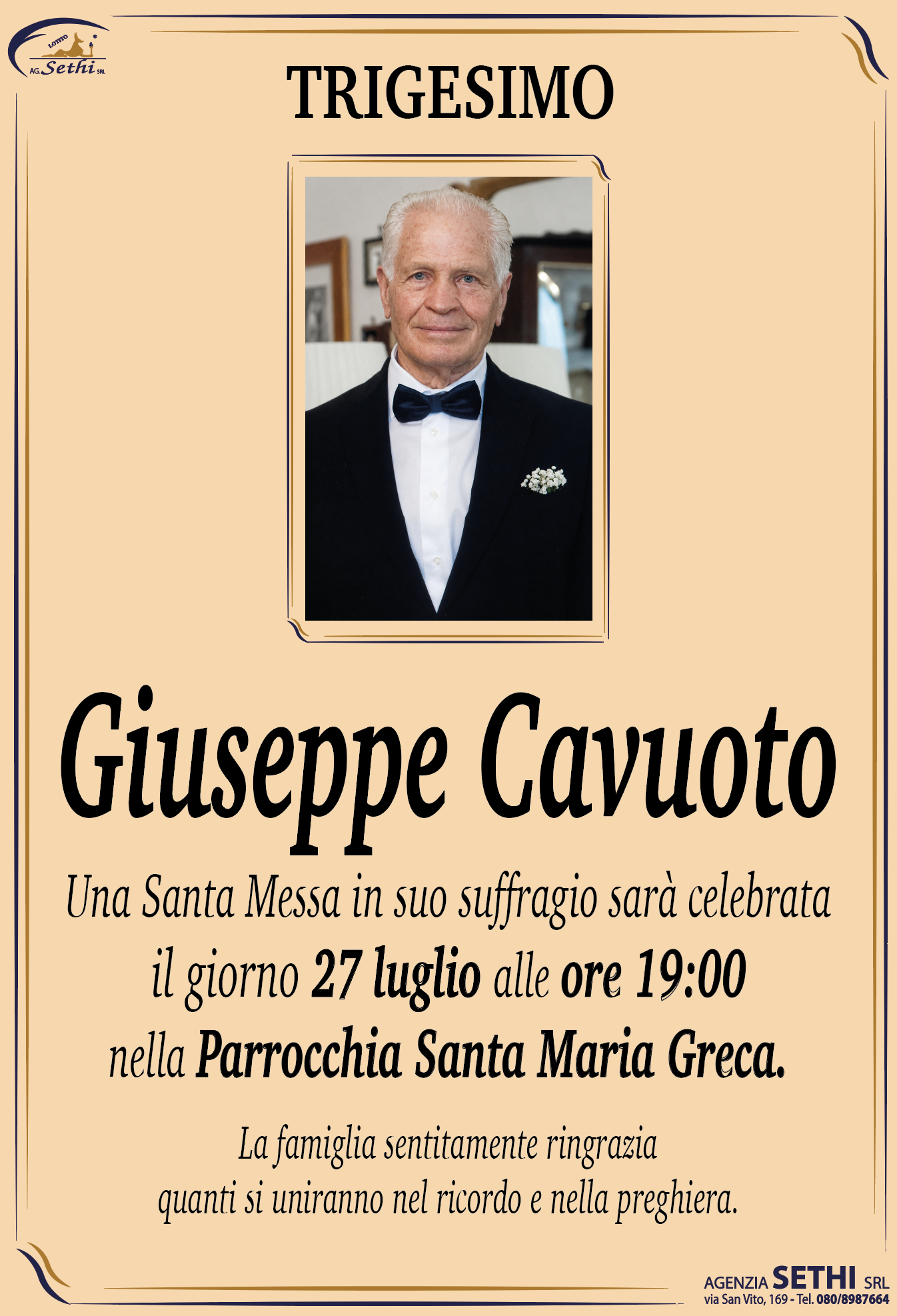 Trigesimo Giuseppe Cavuoto