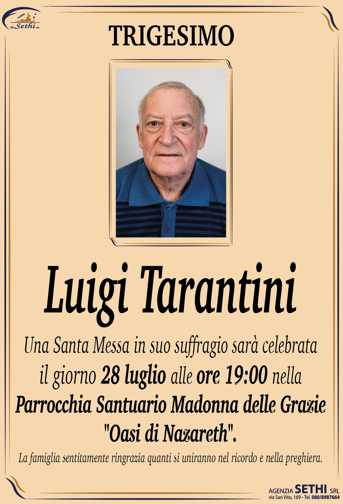 Trigesimo Luigi Tarantini
