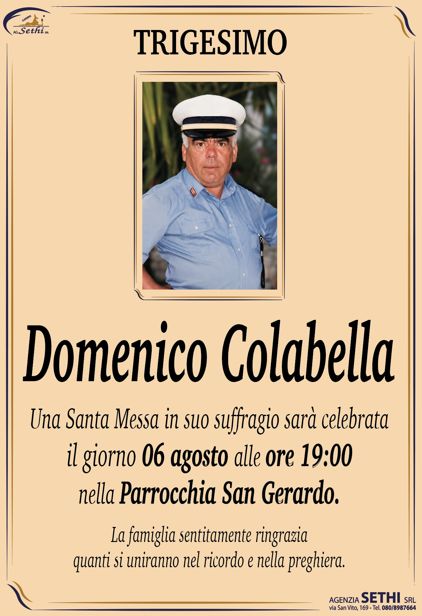 Trigesimo Domenico Colabella