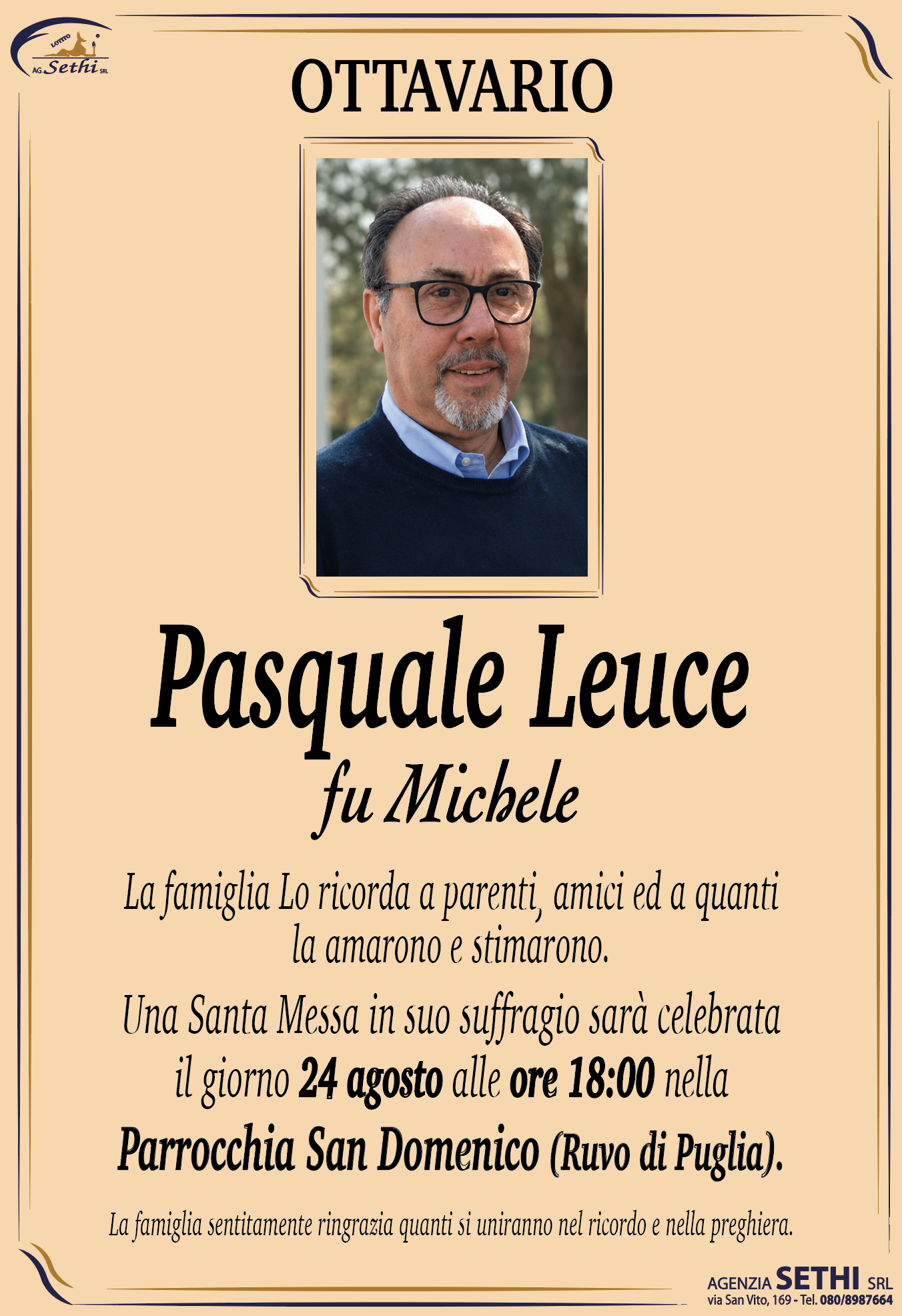 Ottavario Pasquale Leuce fu Michele