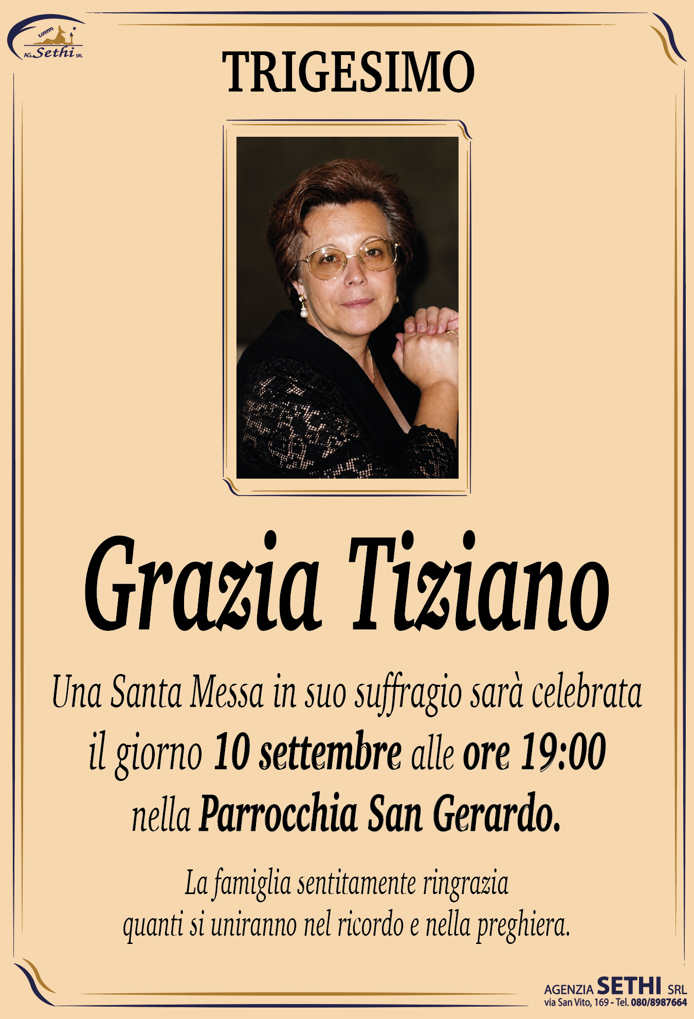 Trigesimo Grazia Tiziano