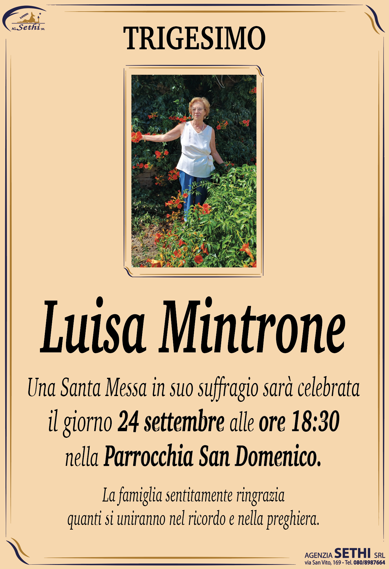 Trigesimo Luisa Mintrone