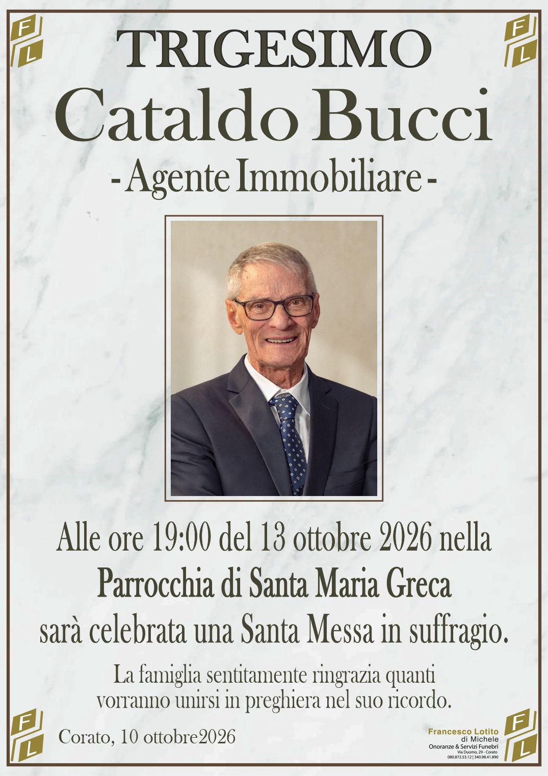 Trigesimo Cataldo BUCCI - Agente immobiliare -