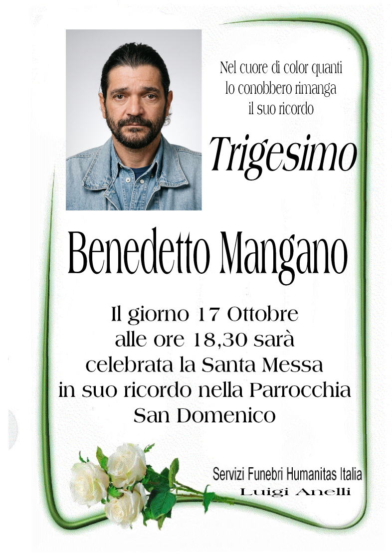 Trigesimo Benedetto Mangano