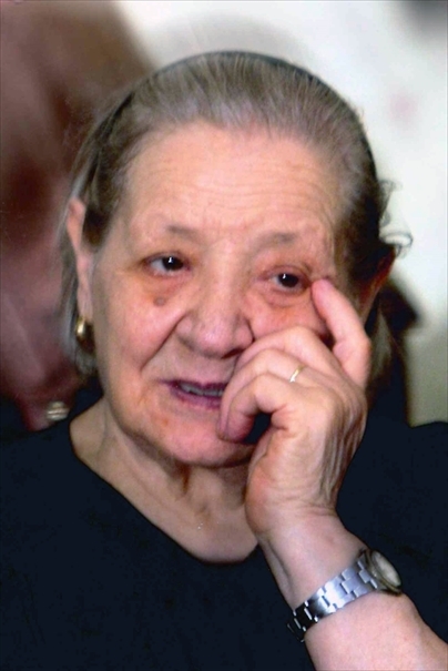 Necrologio di Eugenia Carvelli