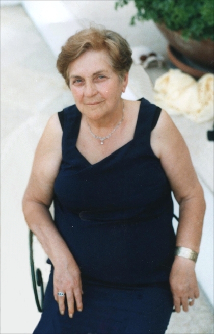 Necrologio di GRAZIA DE PALMA ved. Mangione (ex Primario del Laboratorio Analisi del P.O. di Corato)