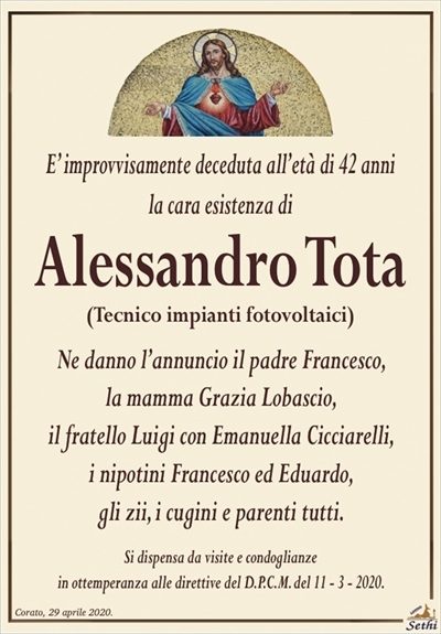 ALESSANDRO TOTA